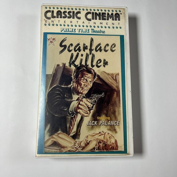 Scarface Killer (Rulers of the City) VHS Tape Jack Palance 1976 Fernando Di Leo - Picture 1 of 5